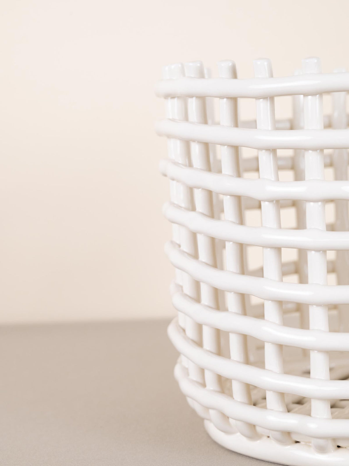 Basket deals off white