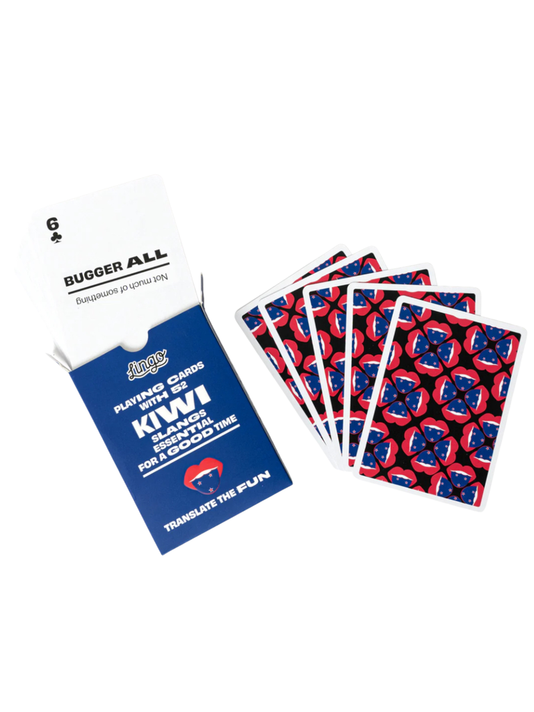 Kiwi Slang Playing Cards - Lingo