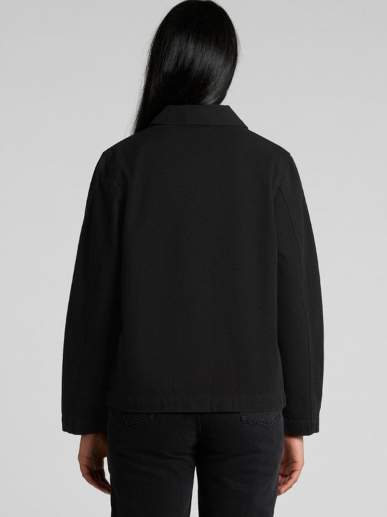 Canvas Chore Jacket - Black