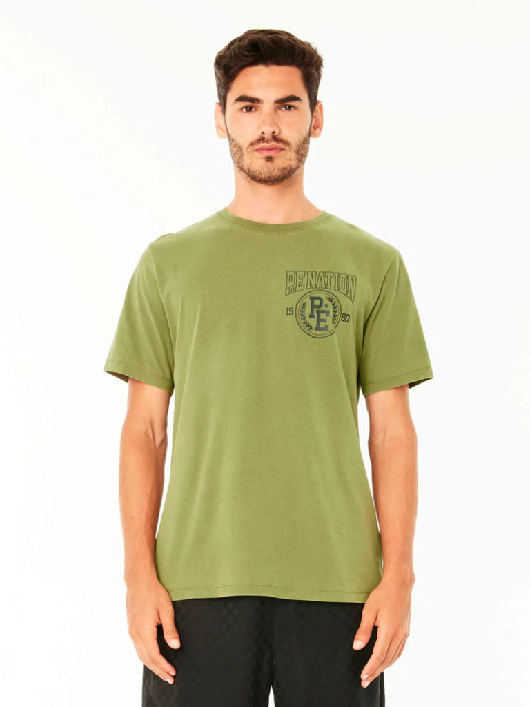 Ace High Tee in Olive