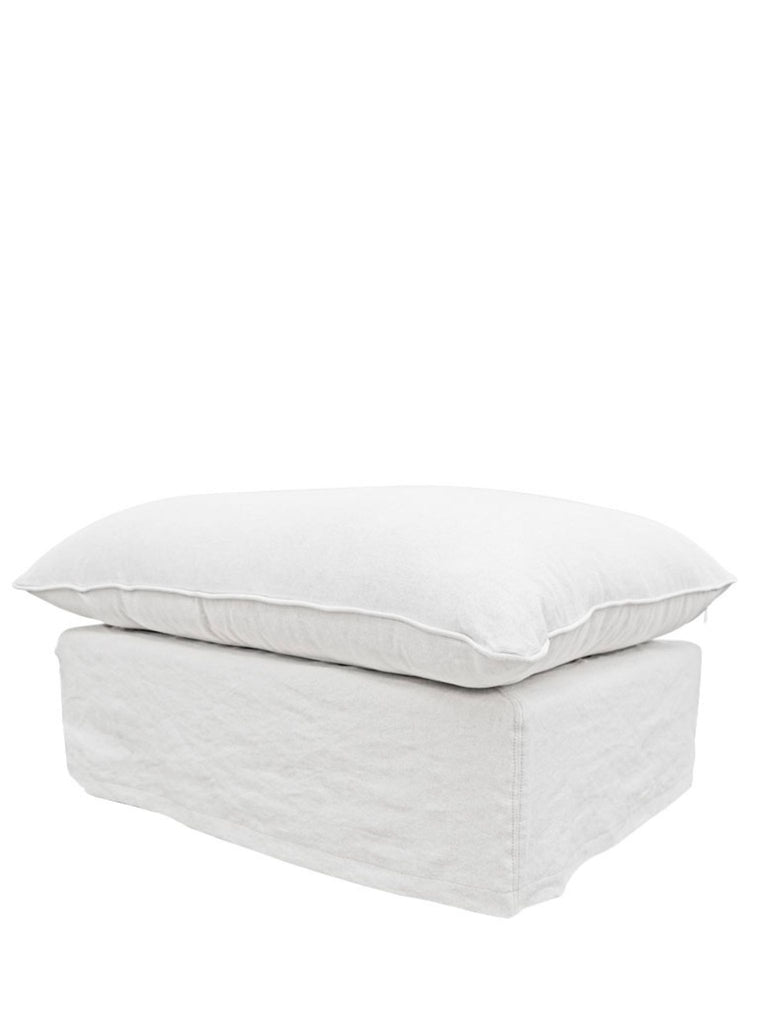 Florence Ottoman - White