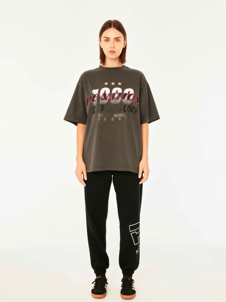 Touring SS Oversized Tee in Dark Shadow