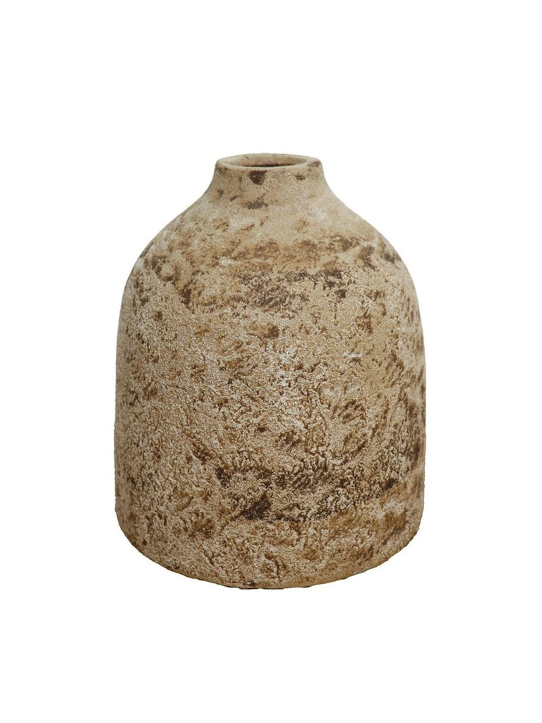 Earthenware Short Vessel - Aged Natural