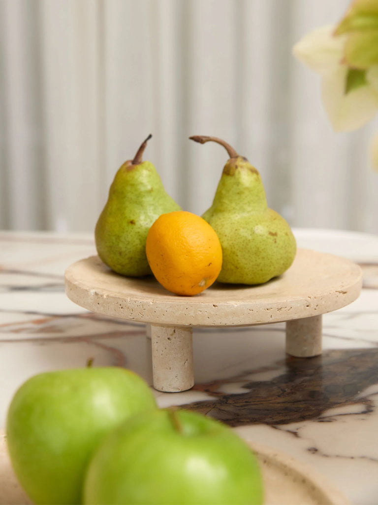 Nome Stand - Light Travertine