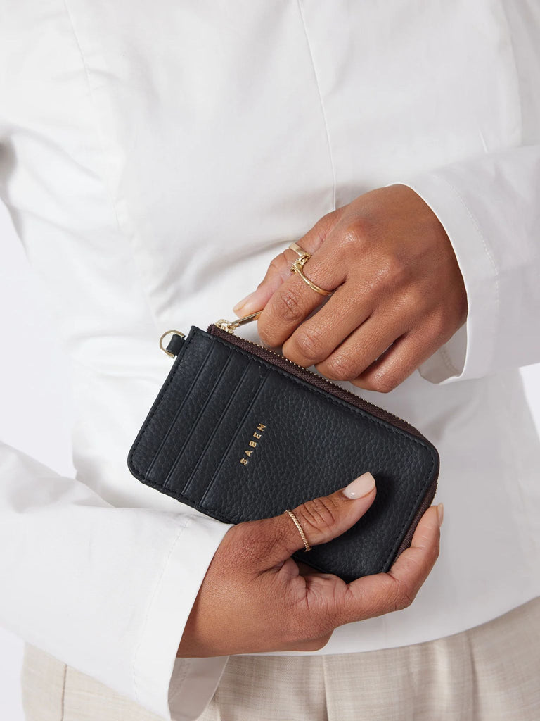 Winona Card Holder - Black