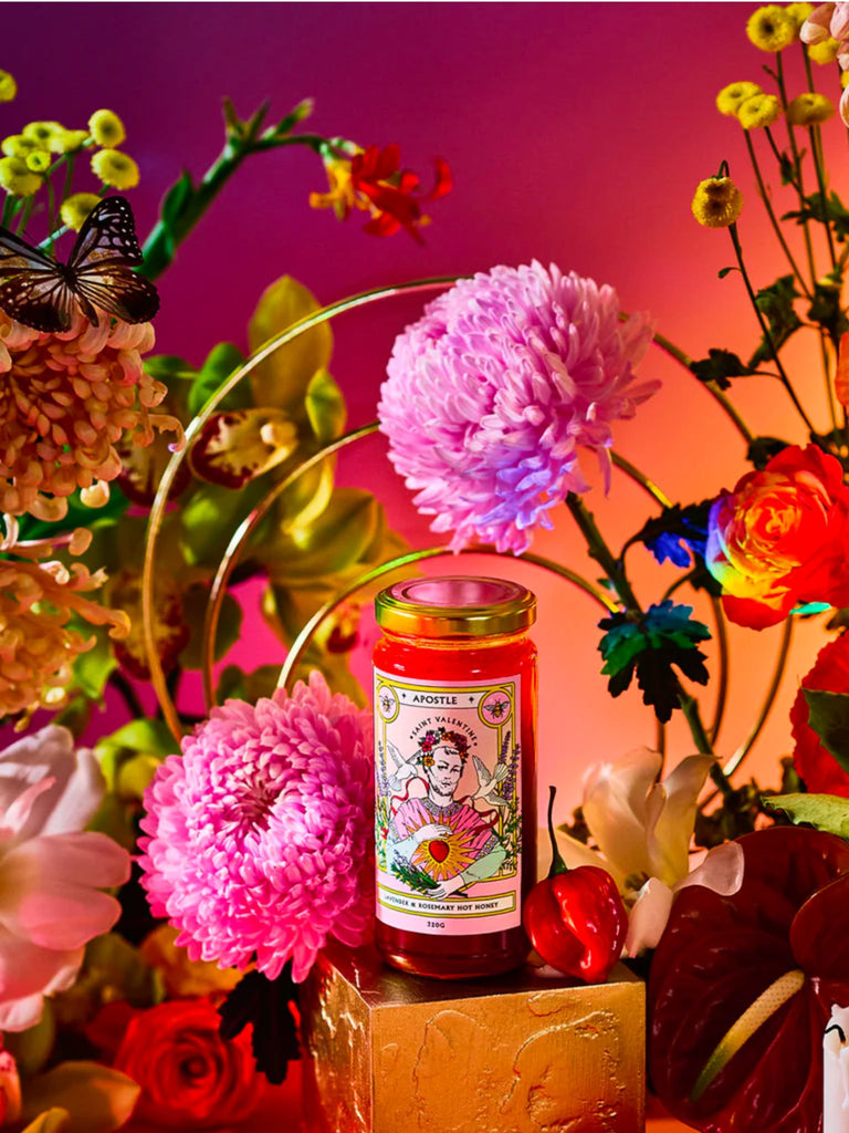 Saint Valentine - Lavender and Rosemary Hot Honey