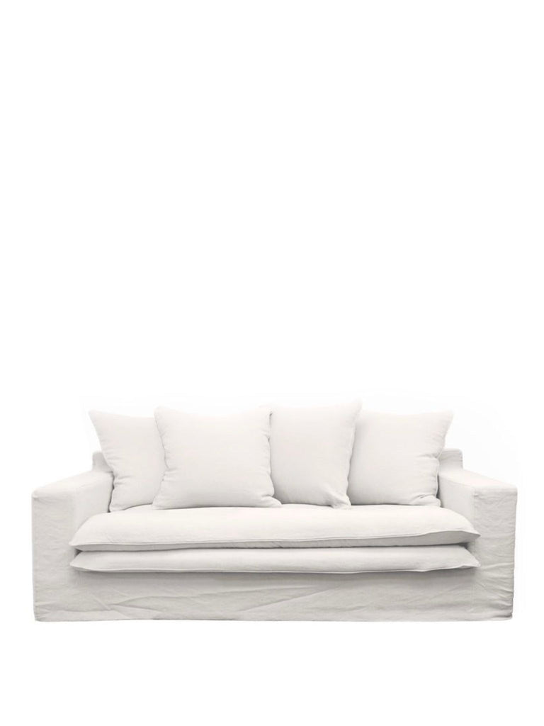 Luca Slipcover Sofa | Two Seater