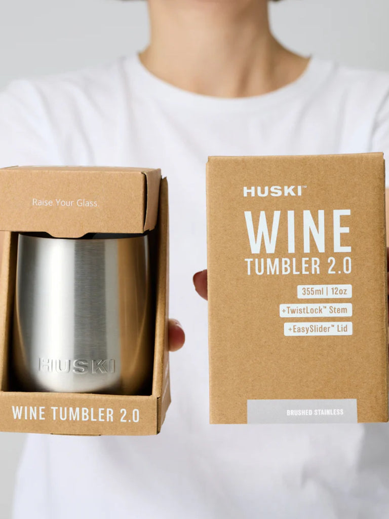 Huski Wine Tumbler 2.0 - Powder Pink