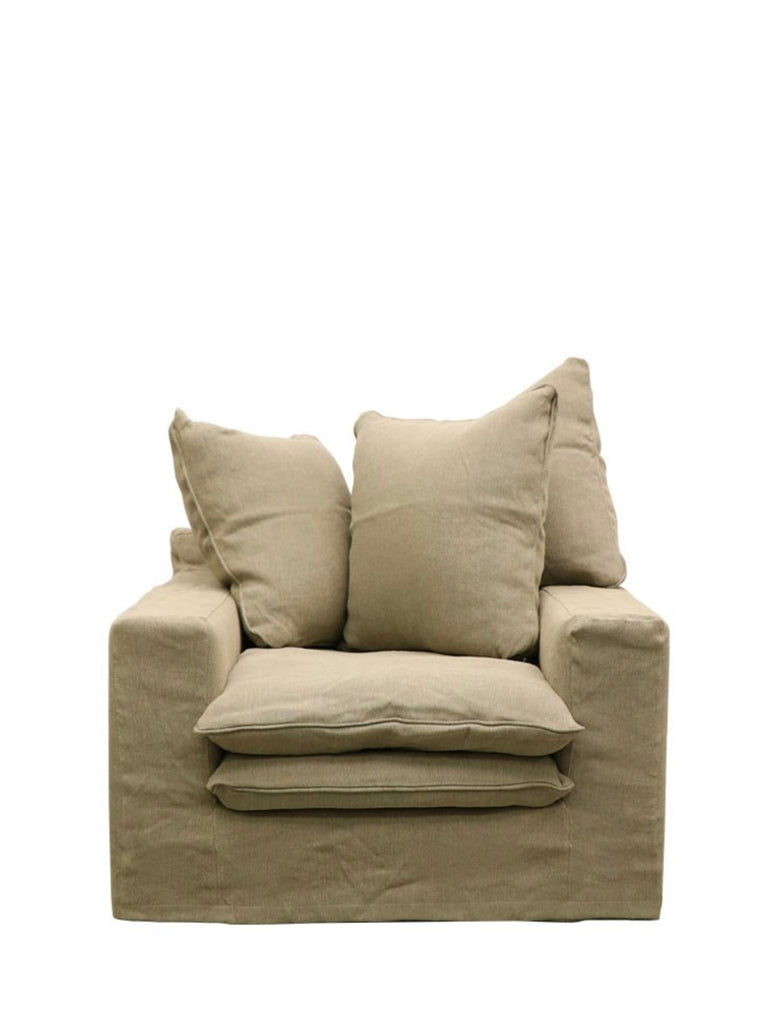 Luca Slipcover Armchair