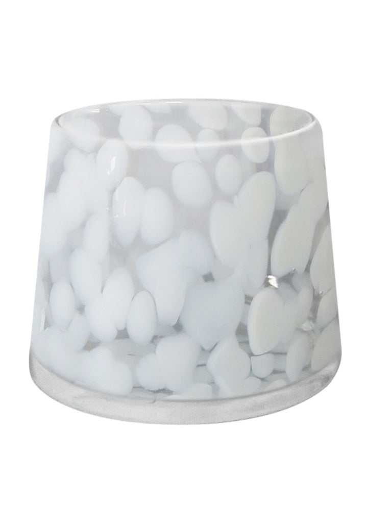 Glass Tealight - White