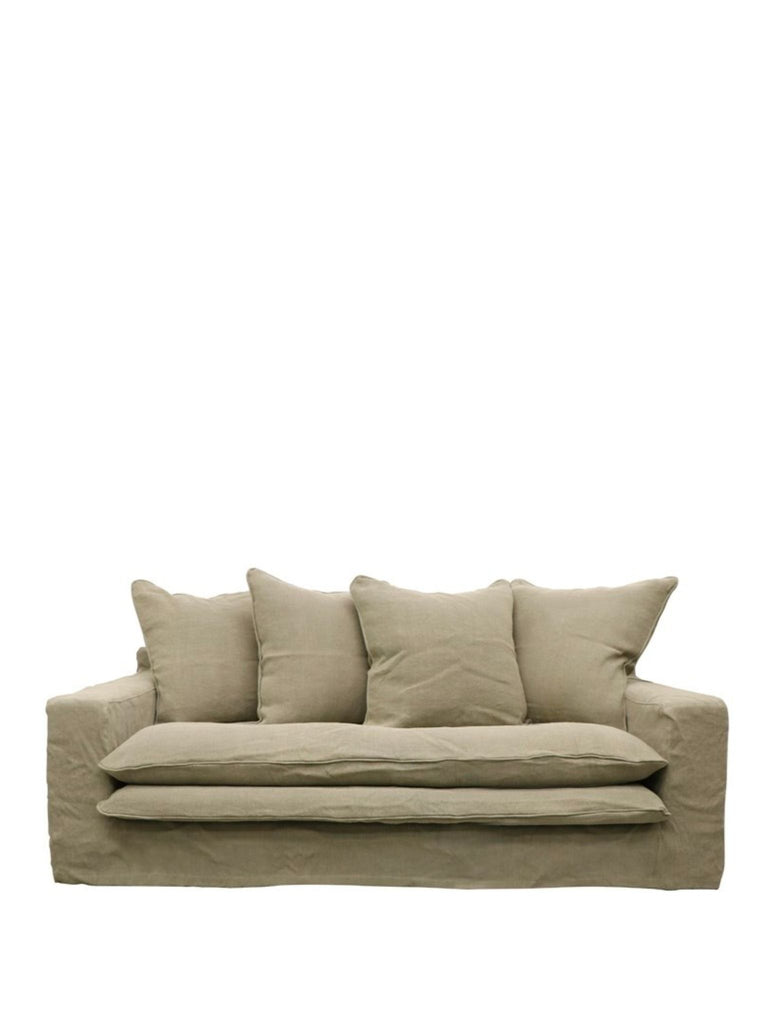 Luca Slipcover Sofa | Two Seater