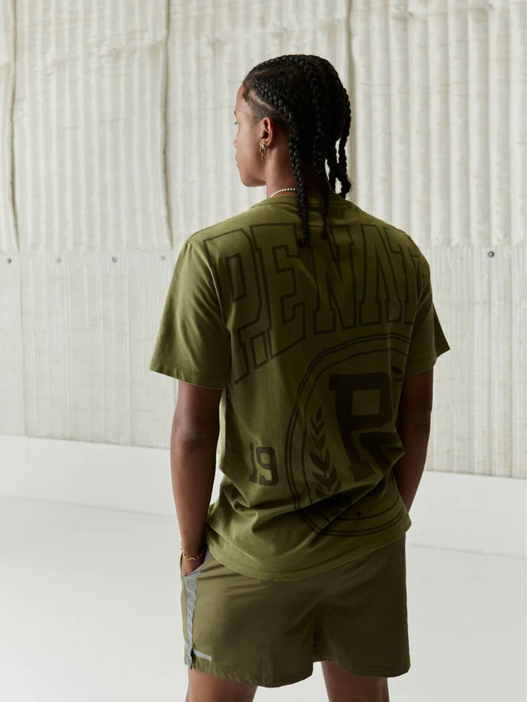 Ace High Tee in Olive