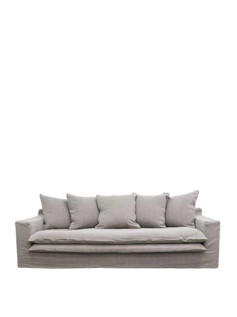 Luca Slipcover Sofa | Three Seater