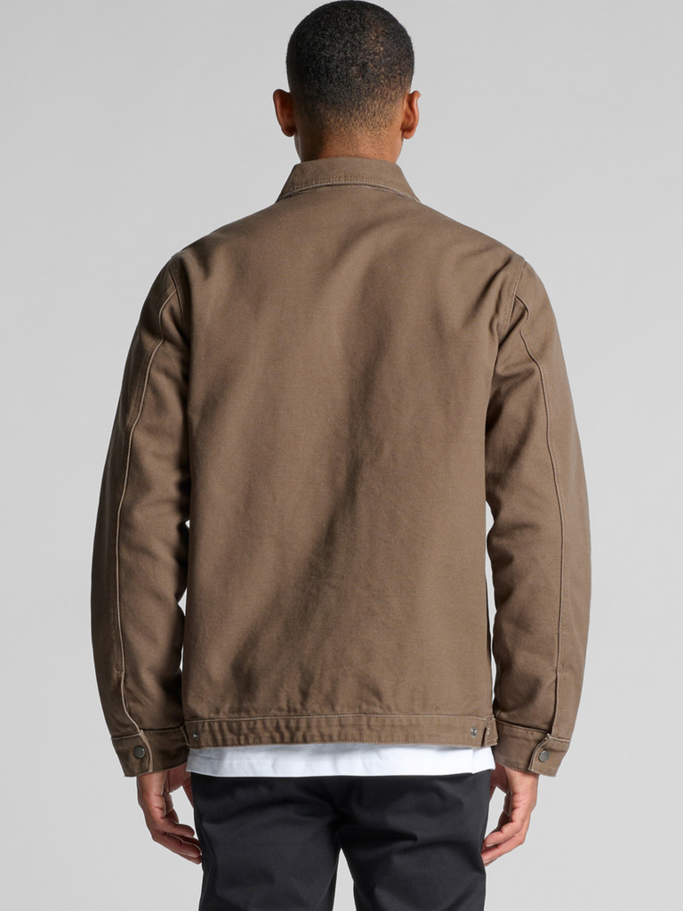 Men’s Canvas Heavy Jacket - Walnut