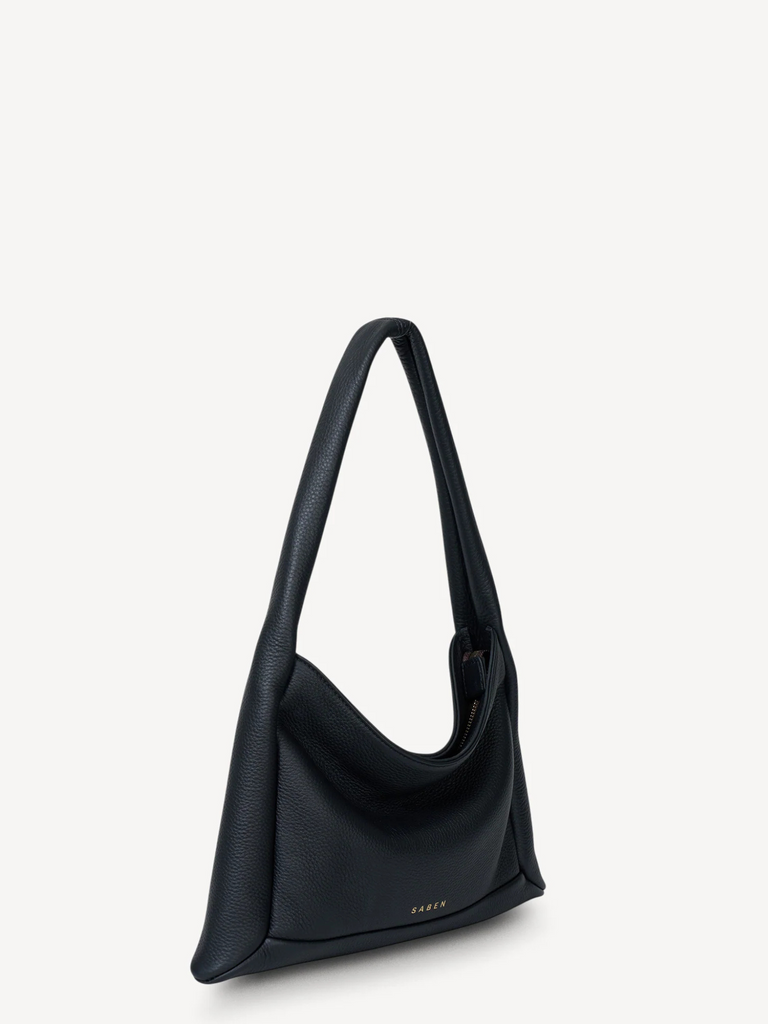 Hazel Shoulder Bag - Black Luxe