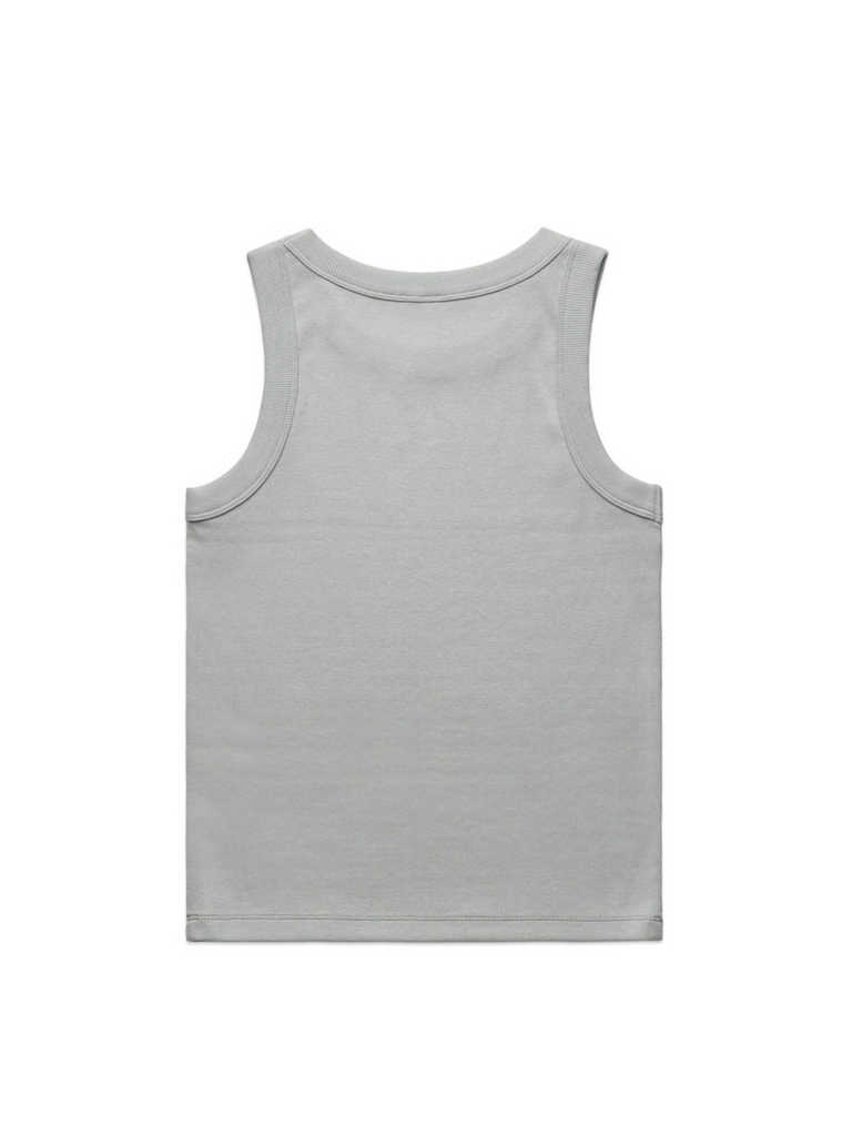 Women's Organic Rib Tank - Storm