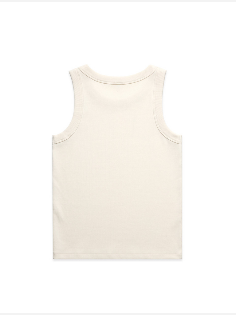 Women's Organic Rib Tank - Ecru