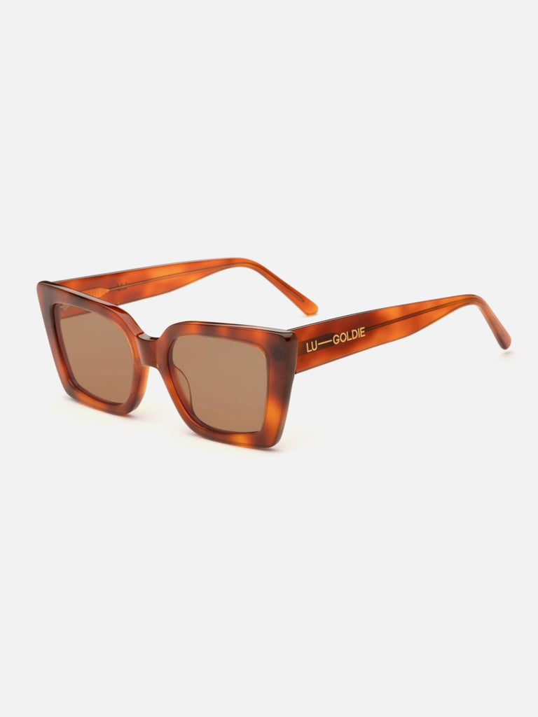 Lucia Sunglasses - Chestnut