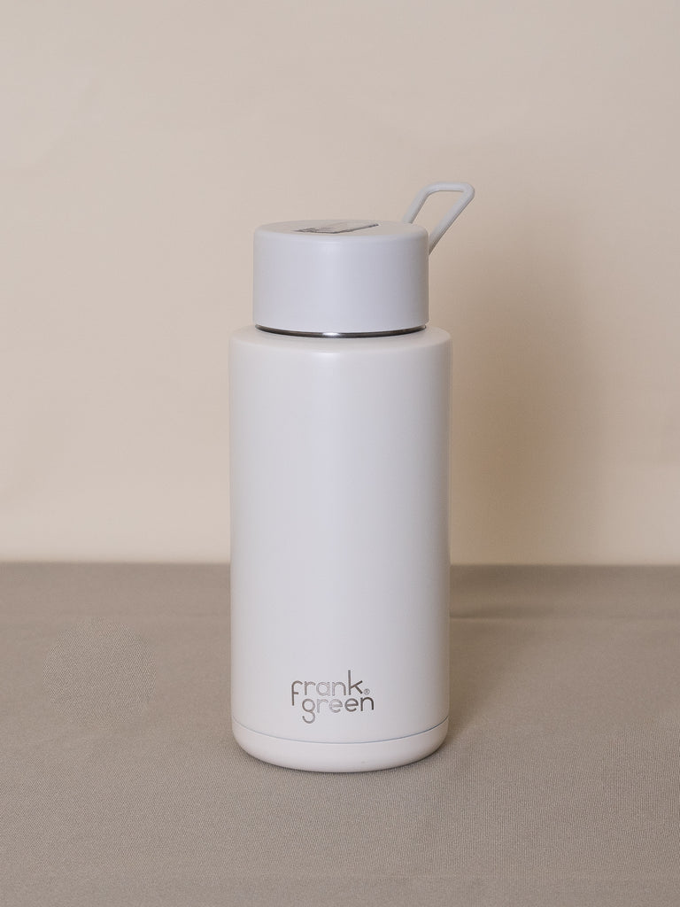 Frank Green Ceramic Bottle - Cloud - 34 oz