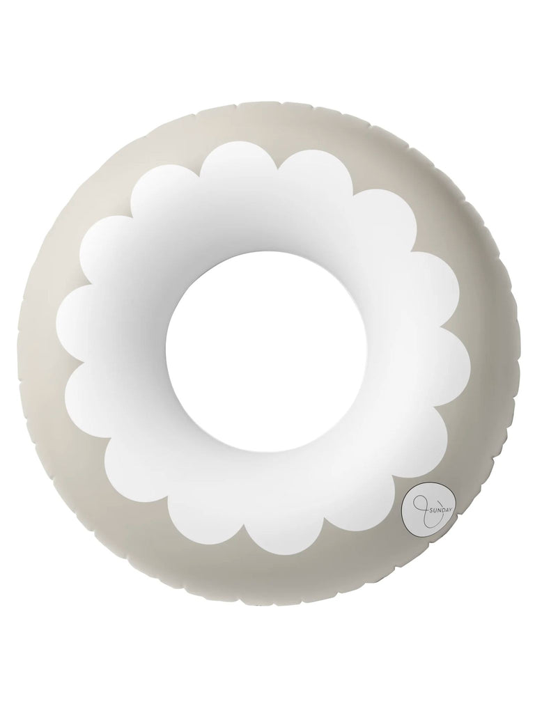 Scallop Oversized Pool Tube | Clay