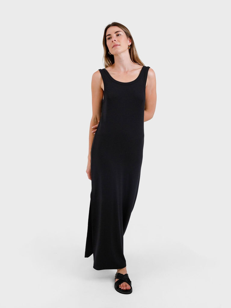 Reversible Maxi Dress - Black