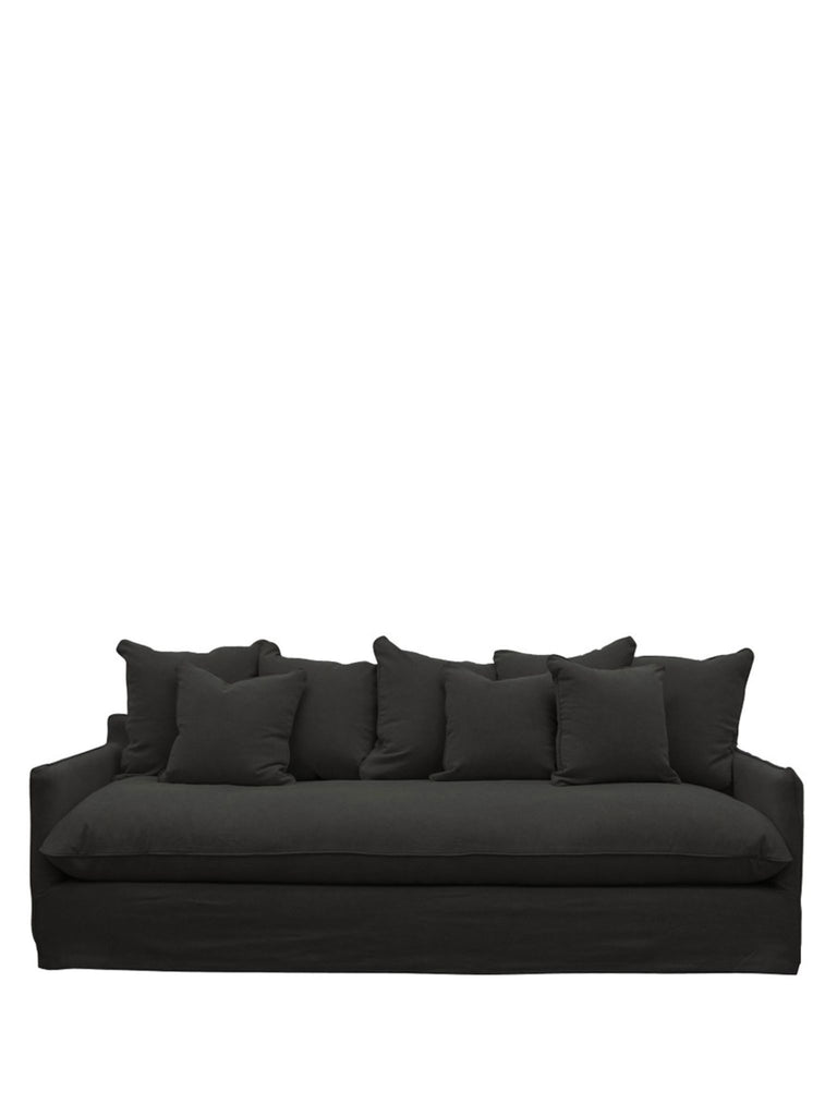 Florence Slipcover 3 Seater - Carbon