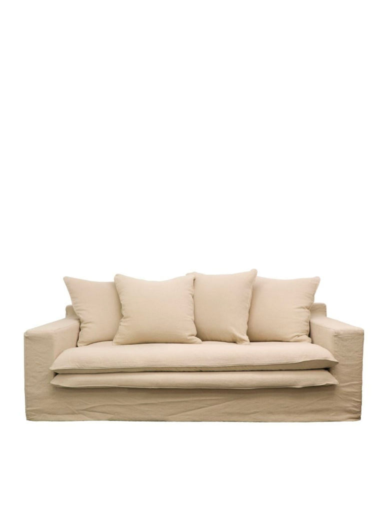 Luca Slipcover Sofa | Two Seater