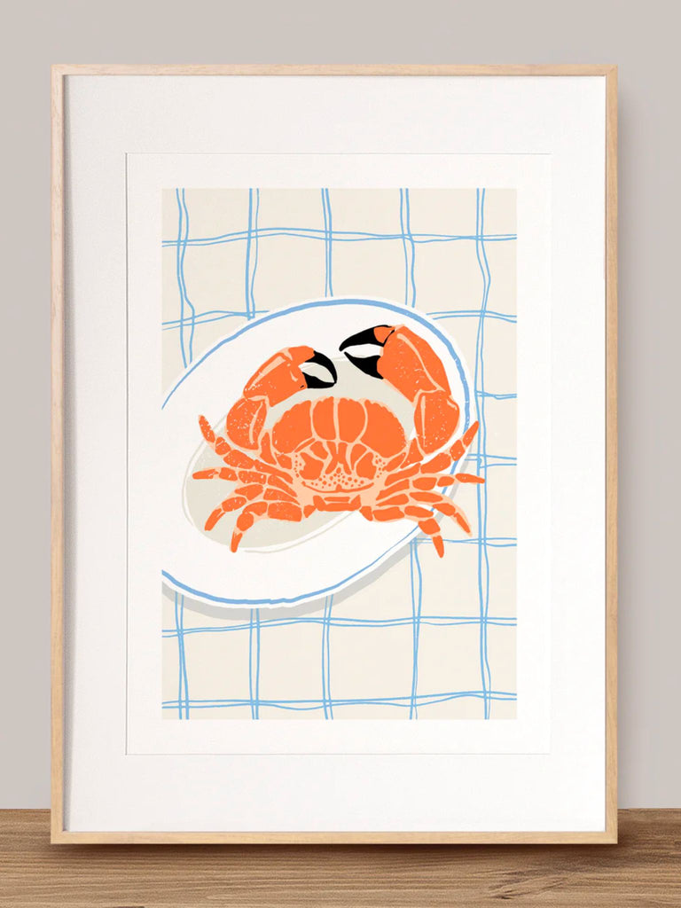Crabby Crustacean | A4 Print