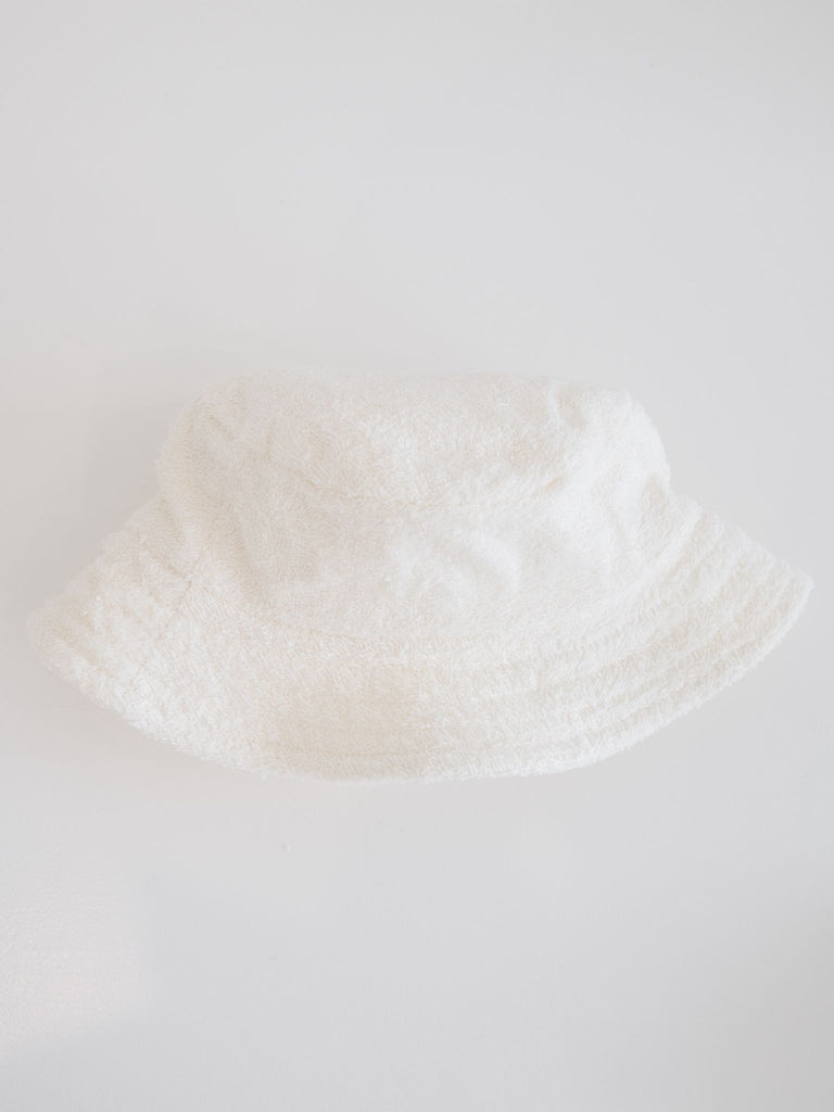 Terry Toweling Hat - Cream