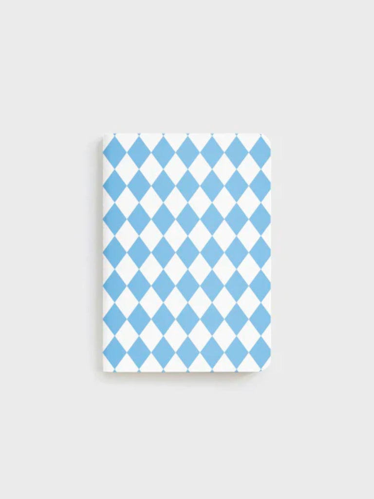 Father Rabbit | B7 Notebook | Blue Diamonds
