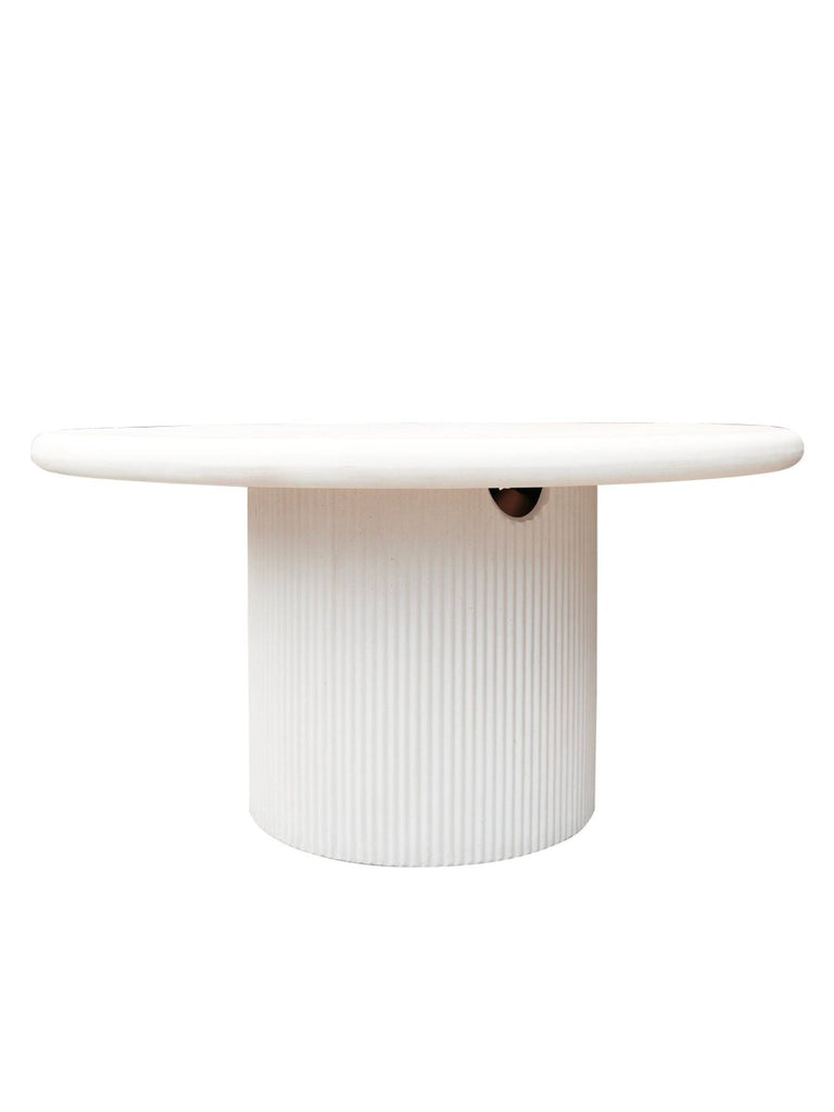 Nola Round Table in White