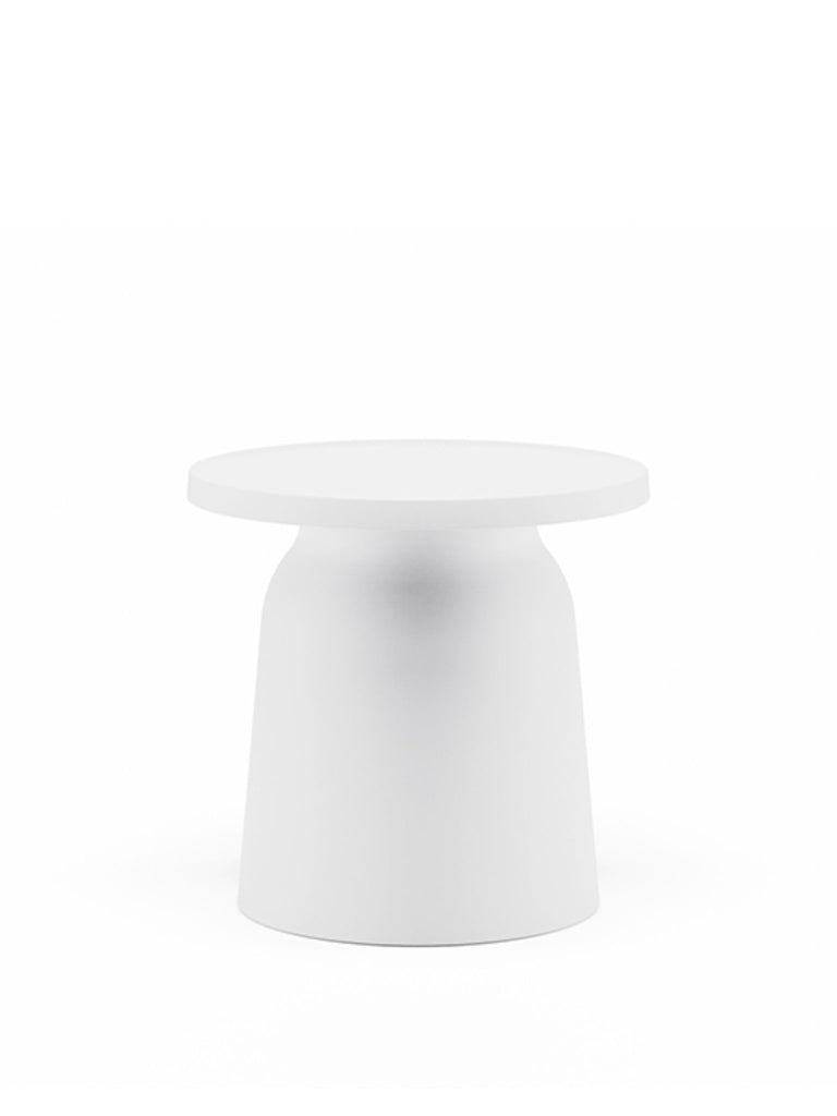 Outside Side Table in White