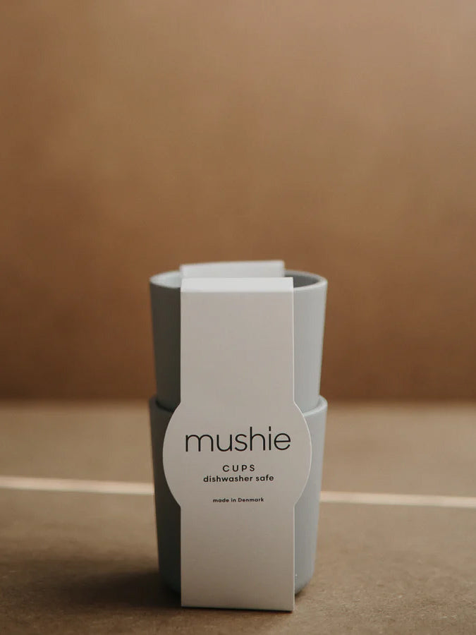 Mushie Cup Sage (set of 2)