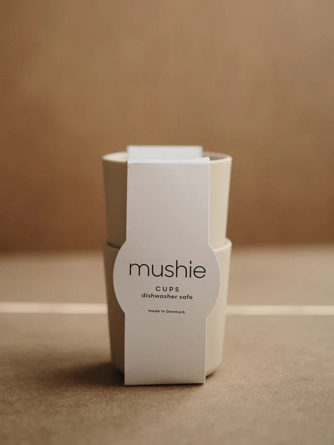 Mushie Cup Vanilla (set of 2)