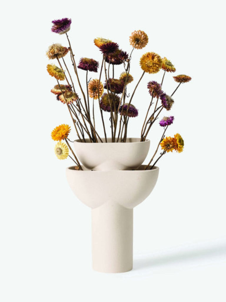 Terrace Vase - White