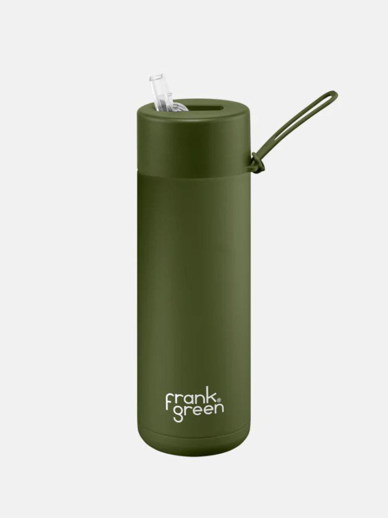 Frank Green Ceramic Bottle - Khaki - 20 oz