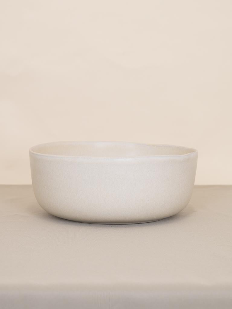 Milu Serving Bowl - Large - Off White