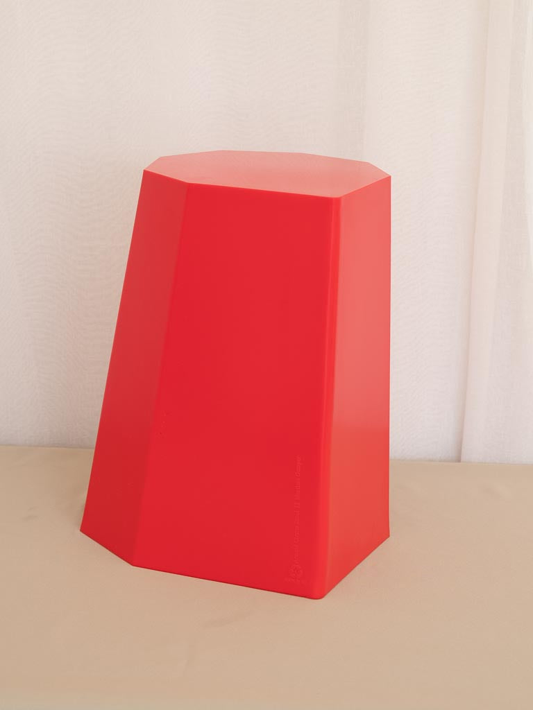 Arnold Circus  Stool - Red