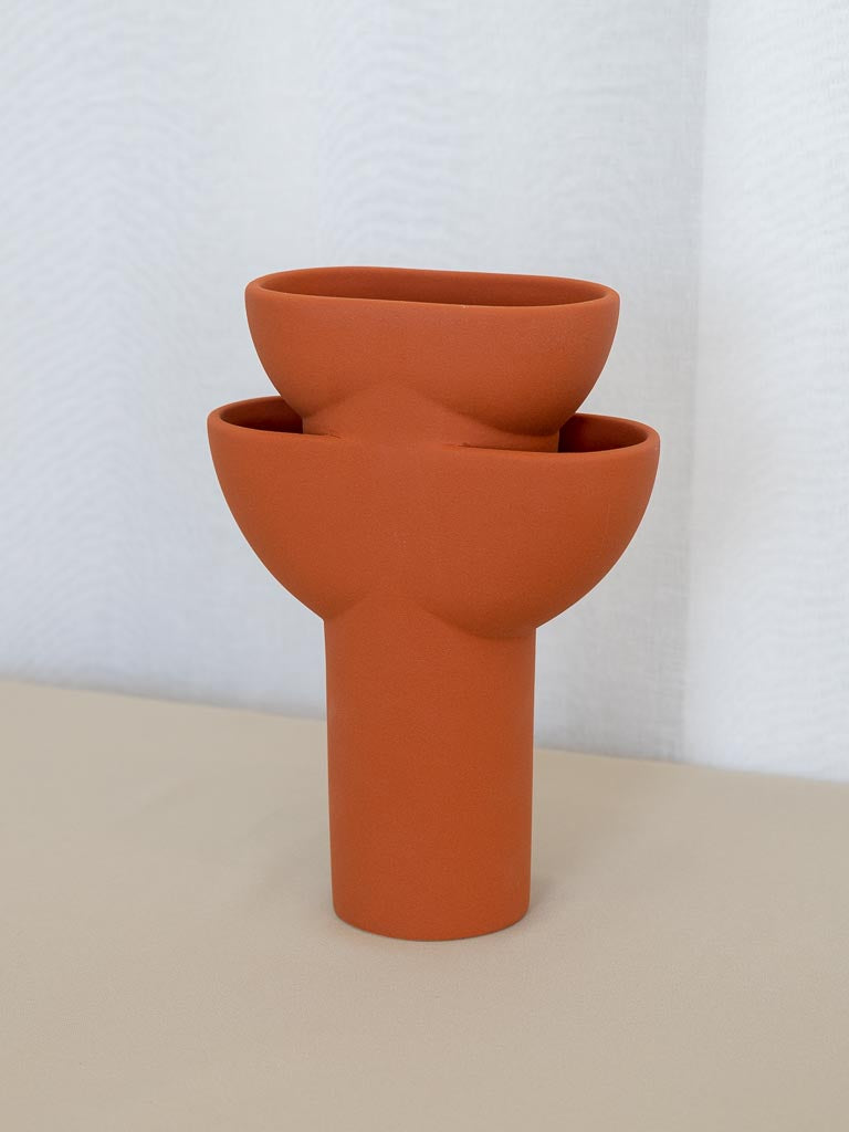 Terrace Vase - Brick