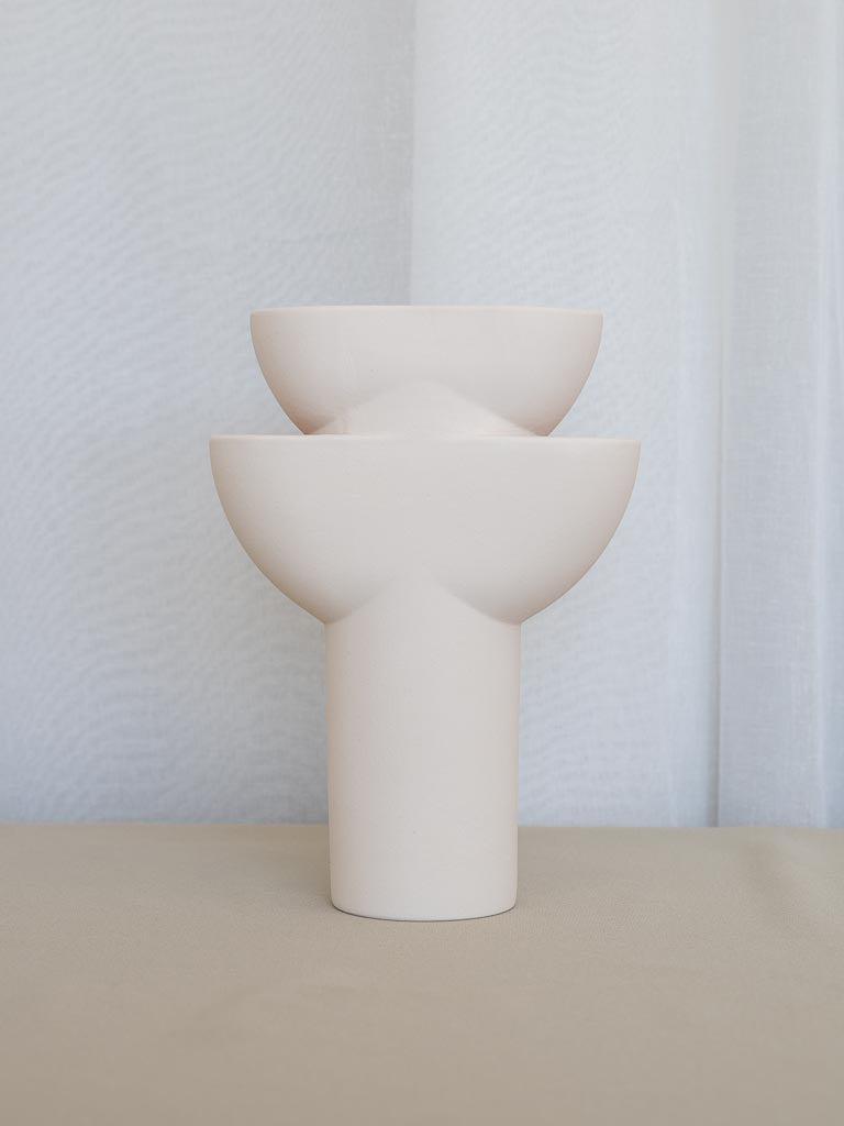 Terrace Vase - White