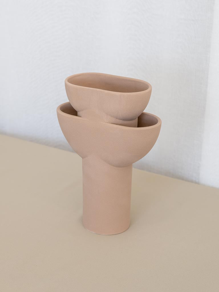 Terrace Vase - Beige