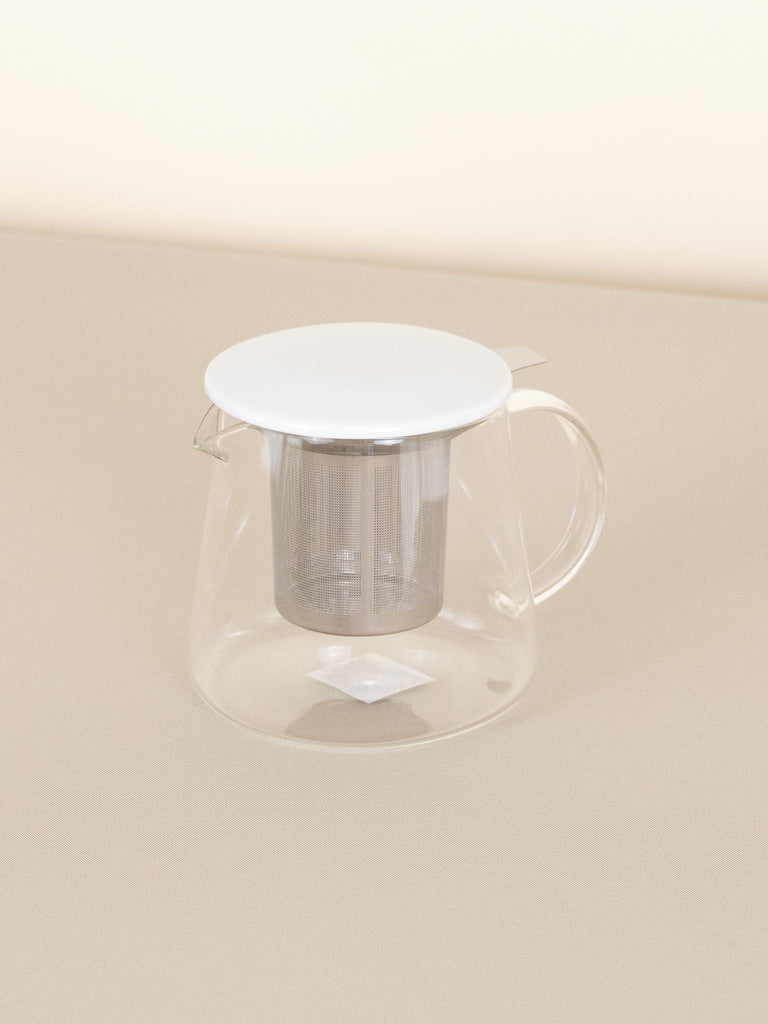 Teapot W/Porcelain Lid
