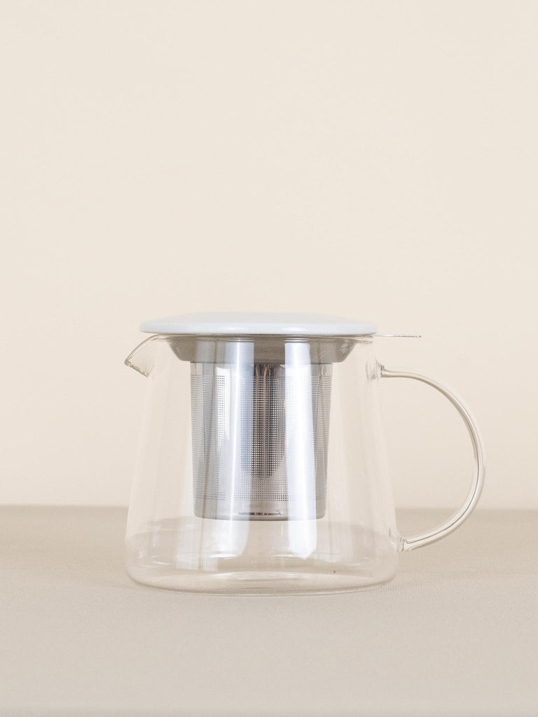 Teapot W/Porcelain Lid