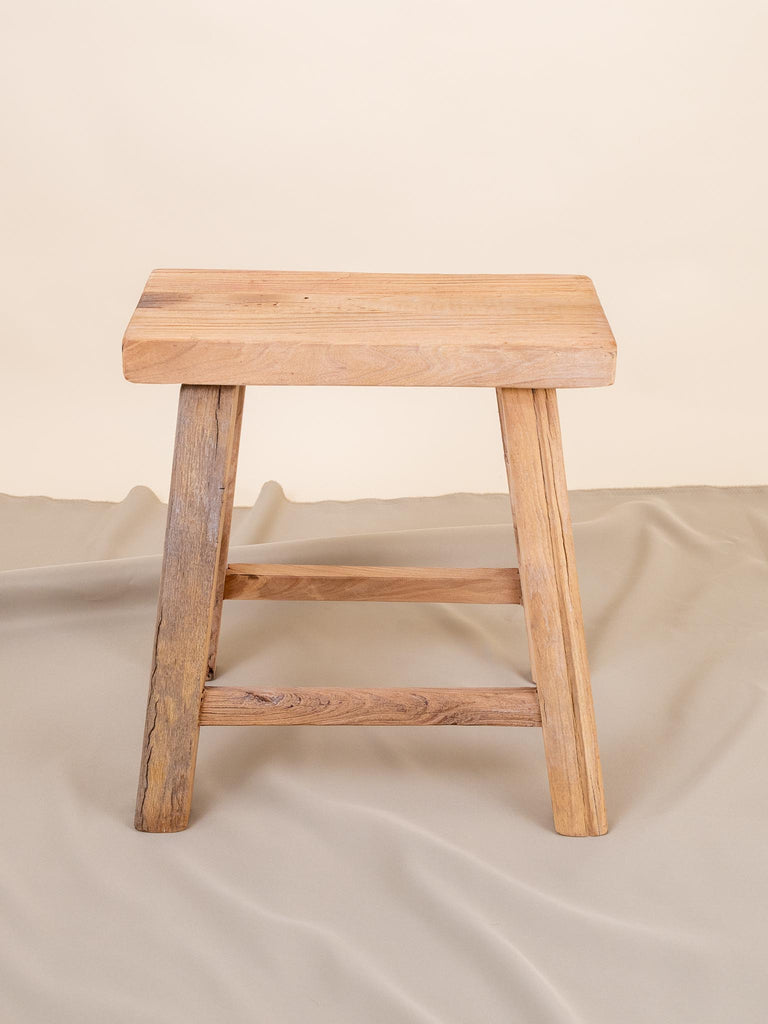 Sorrento Rectangle Stool - Natural