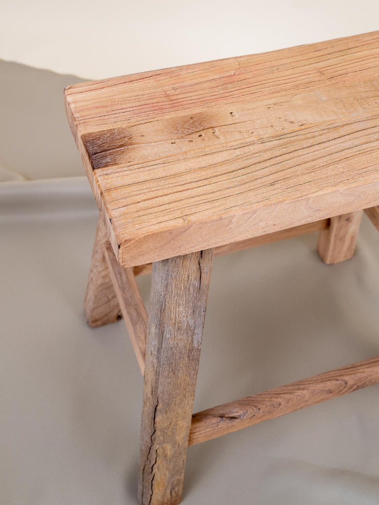 Sorrento Rectangle Stool - Natural