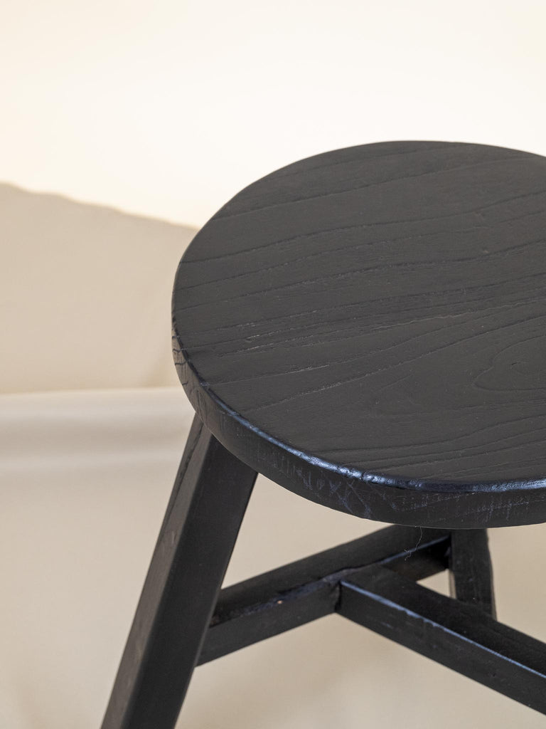 Sorrento Stool Black - Round