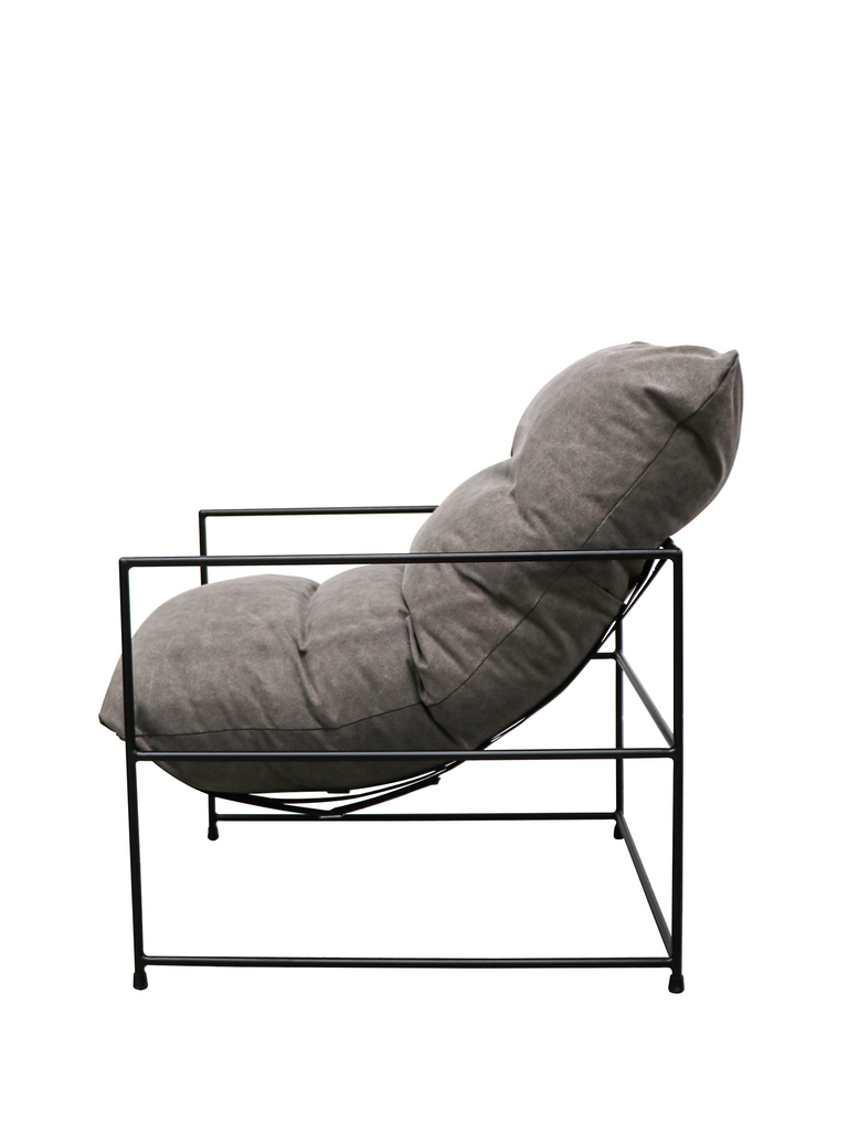 Parker Club Chair - Charcoal