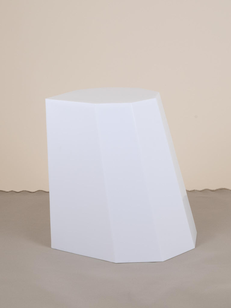 Arnold Circus Stool - White