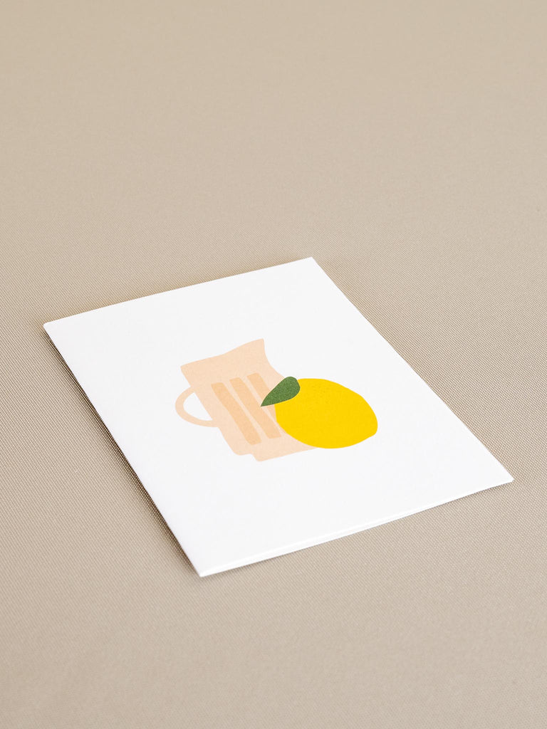 Father Rabbit Stationery | Card | JUG WITH LEMON