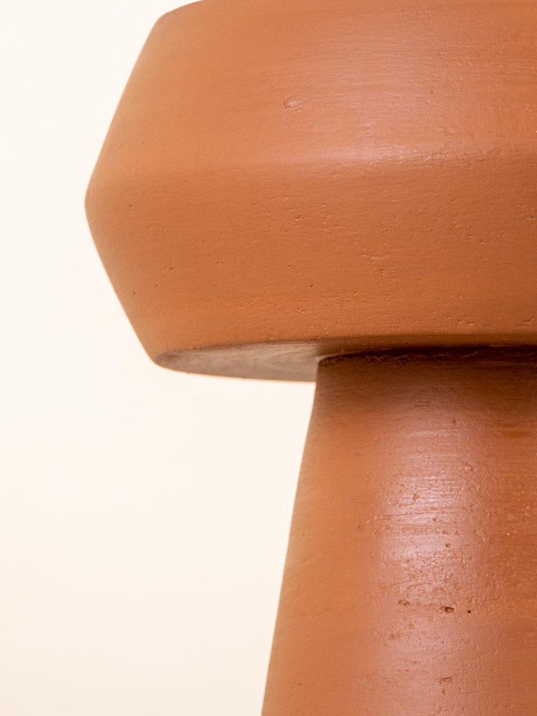 Vase Terracotta Pedestal